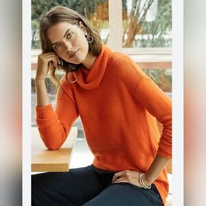 J. Jill Textured Cowl-Neck Sweater Size Small NWT